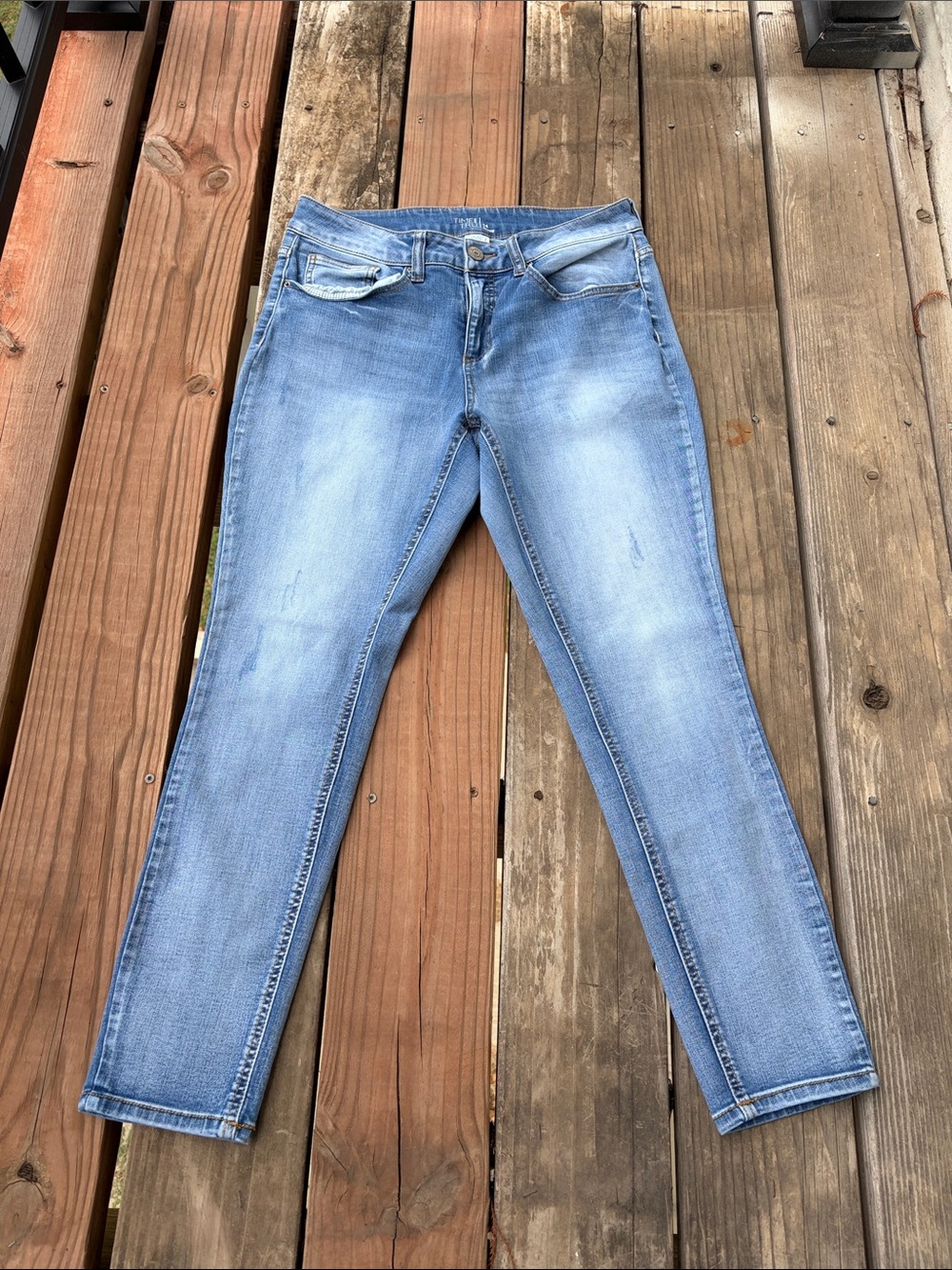 Time and Tru Light Blue Skinny Jeans